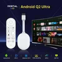 Global Mortal Android 4k Smart TV Stick Q2 Ultra 2 GB de RAM 16 GB de ROM Dual Wifi 6 Multi Idioma Streaming Media Player TV Dongle