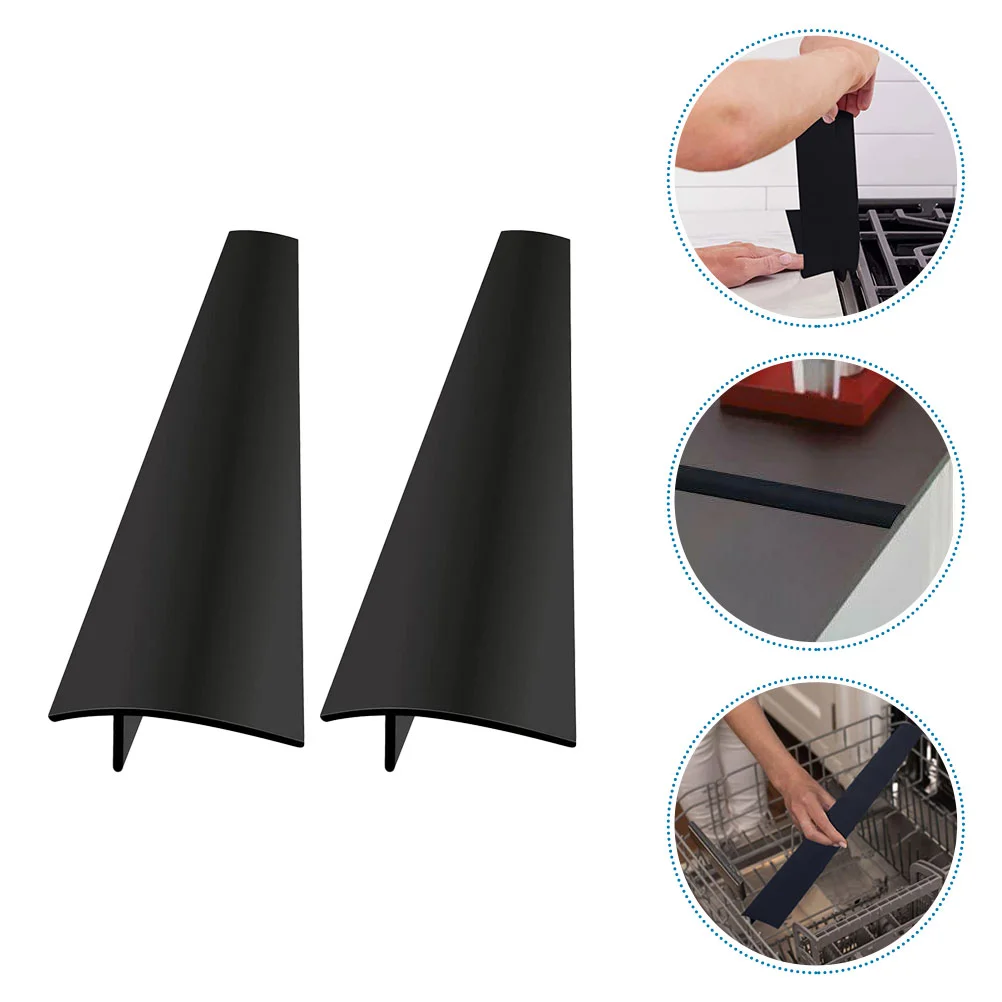 

Oven Liners Kitchen Protective Cover Silicone Seal Slit Filler Gas Stove Strips