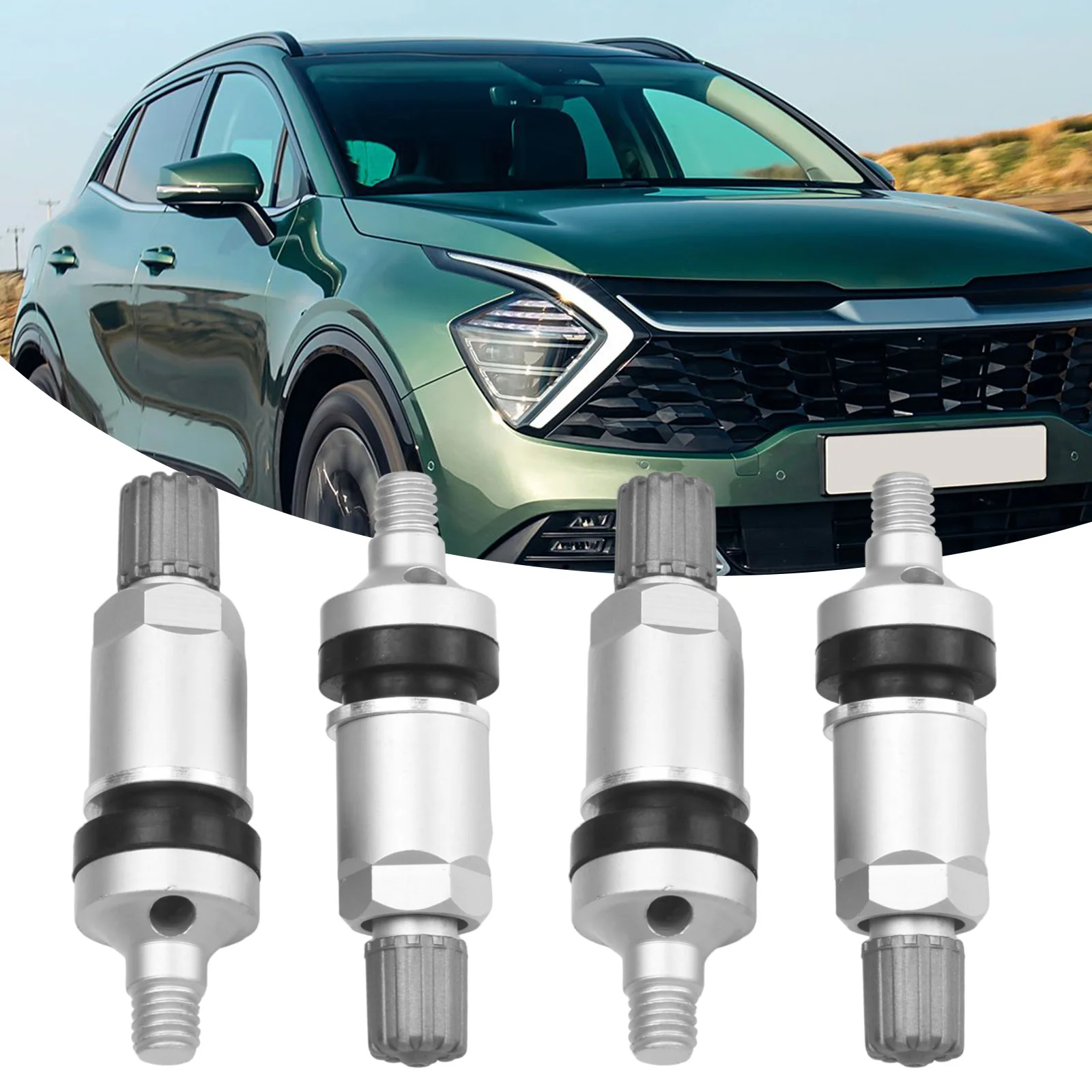 

4 X Tyre Pressure Sensor Valve Stem TPMS For Hyundai I40 Ix35 For Kia Sportage 2024 Hot Sale Brand New And High Quality Discount