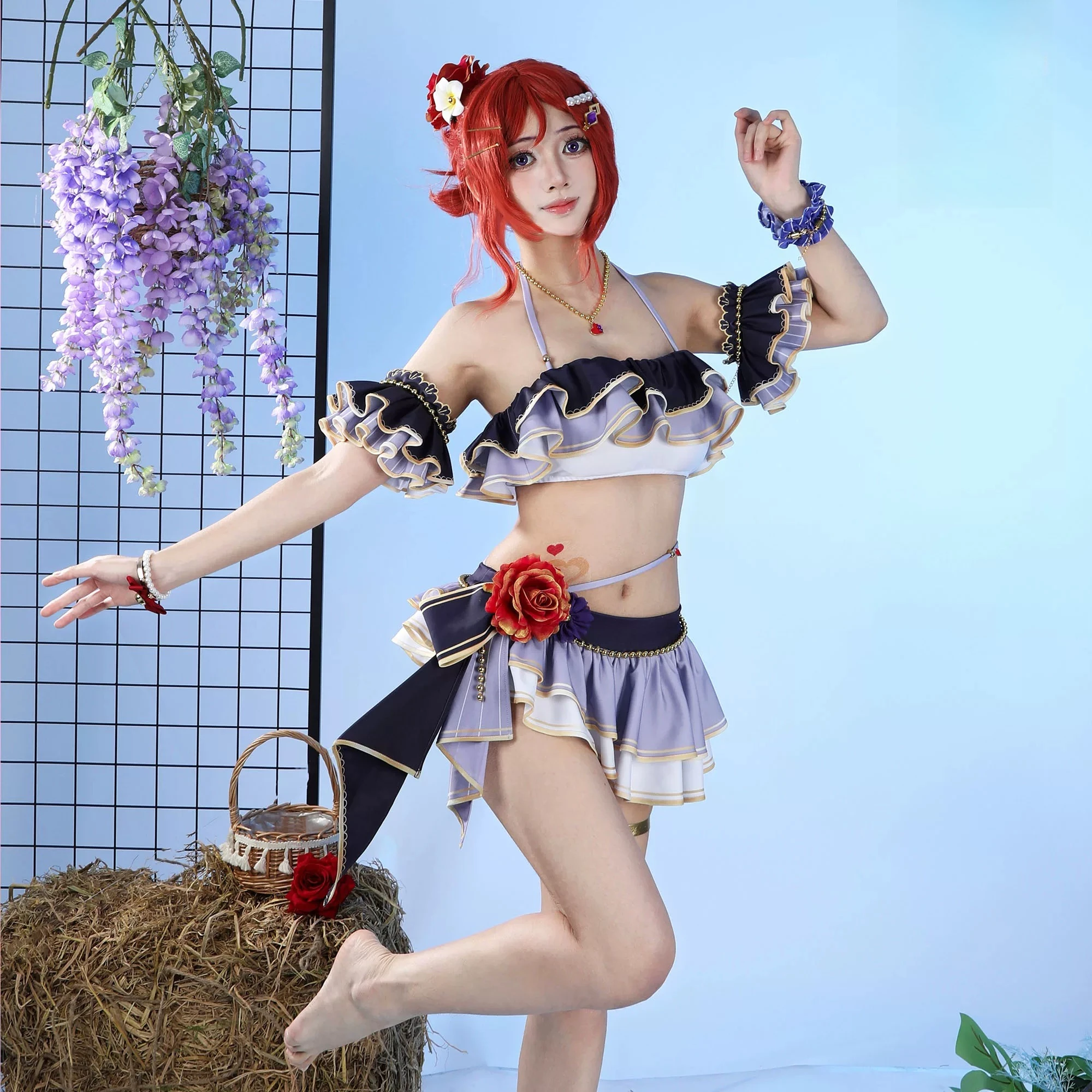 LoveLive! μ's Nozomi Tojo Maki - đánh giá và giá Summer Clothing Cartoon