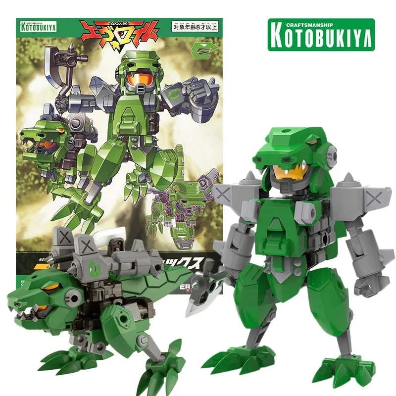 

Kotobukiya Original BOX EVOROIDS C-REX-11 Non Scale Full action Plastic Model Kit Anime Fighter Assembly Toy gift for children