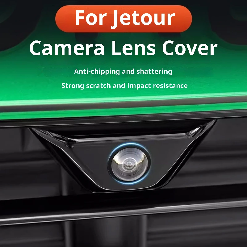 For Jetour T2 C-DM ICH‑X K3 Jetour T1 i‑DM Car Front Rear Camera Protective Cover Reverse Lens Guard Scratch-resistant Protector