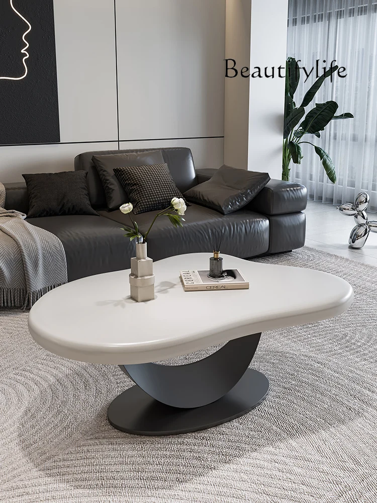 Designer creative special-shaped new tea table minimalist modern simple living room household small apartment