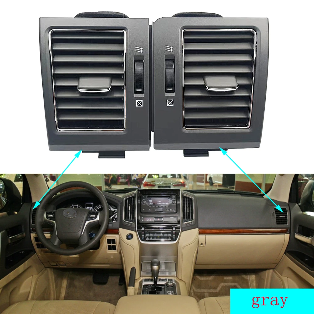 

For Toyota Land Cruiser 200 LC200 2008-2015 Car A/C Air Conditioner Air Vent Outlet Conditioning Grill Car-Styling