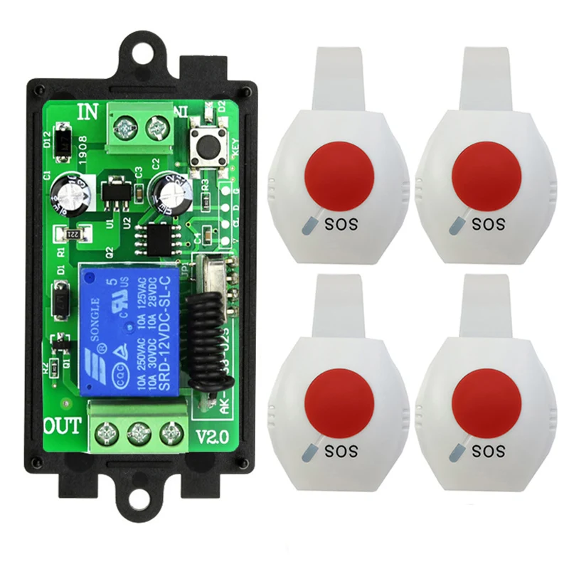 433Mhz DC12V 24V 1C…