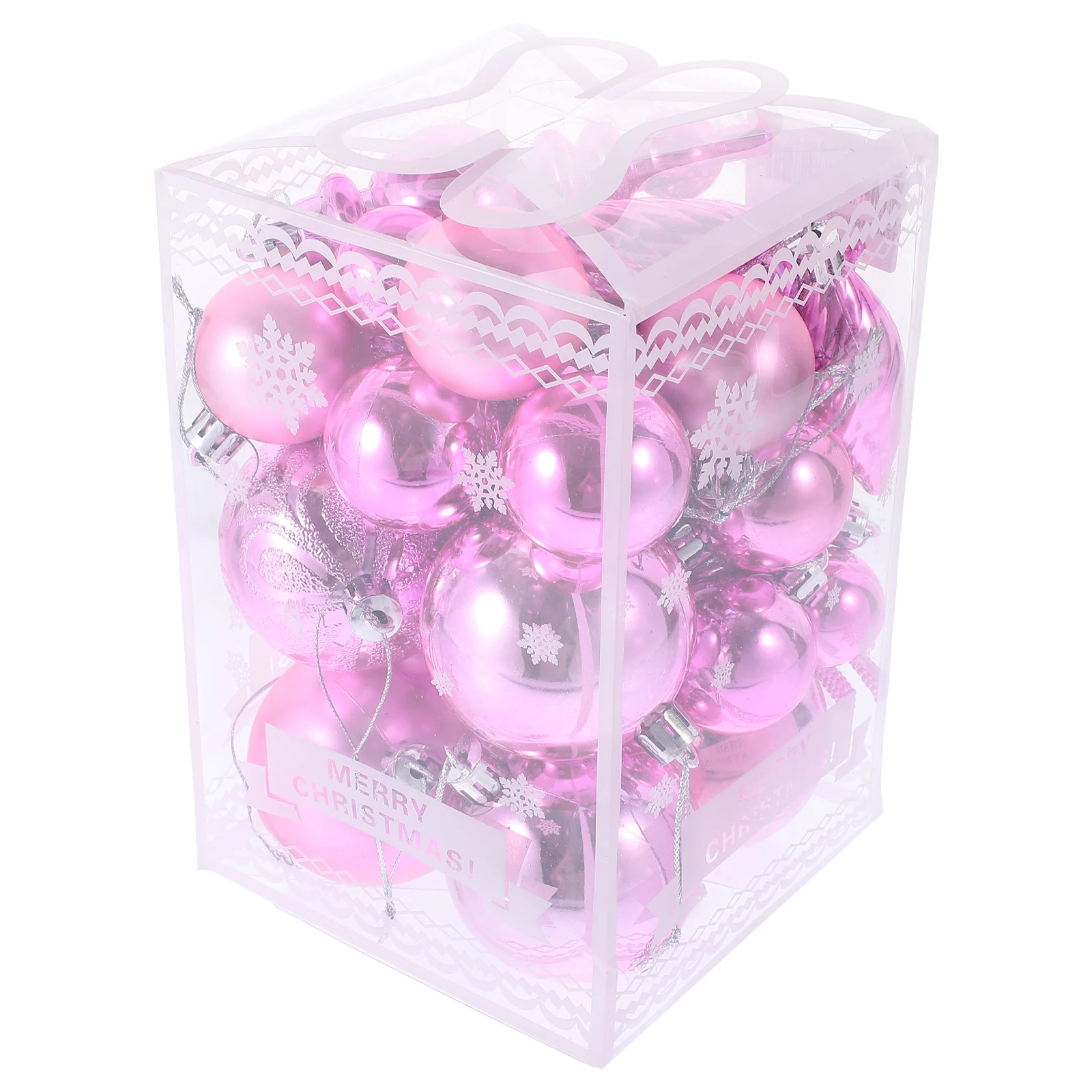 

30pcs Christmas Decorative Balls Tree Hanging Ornaments Party Wedding Anniversary Decorations Light Plastic Xmas Ball Party