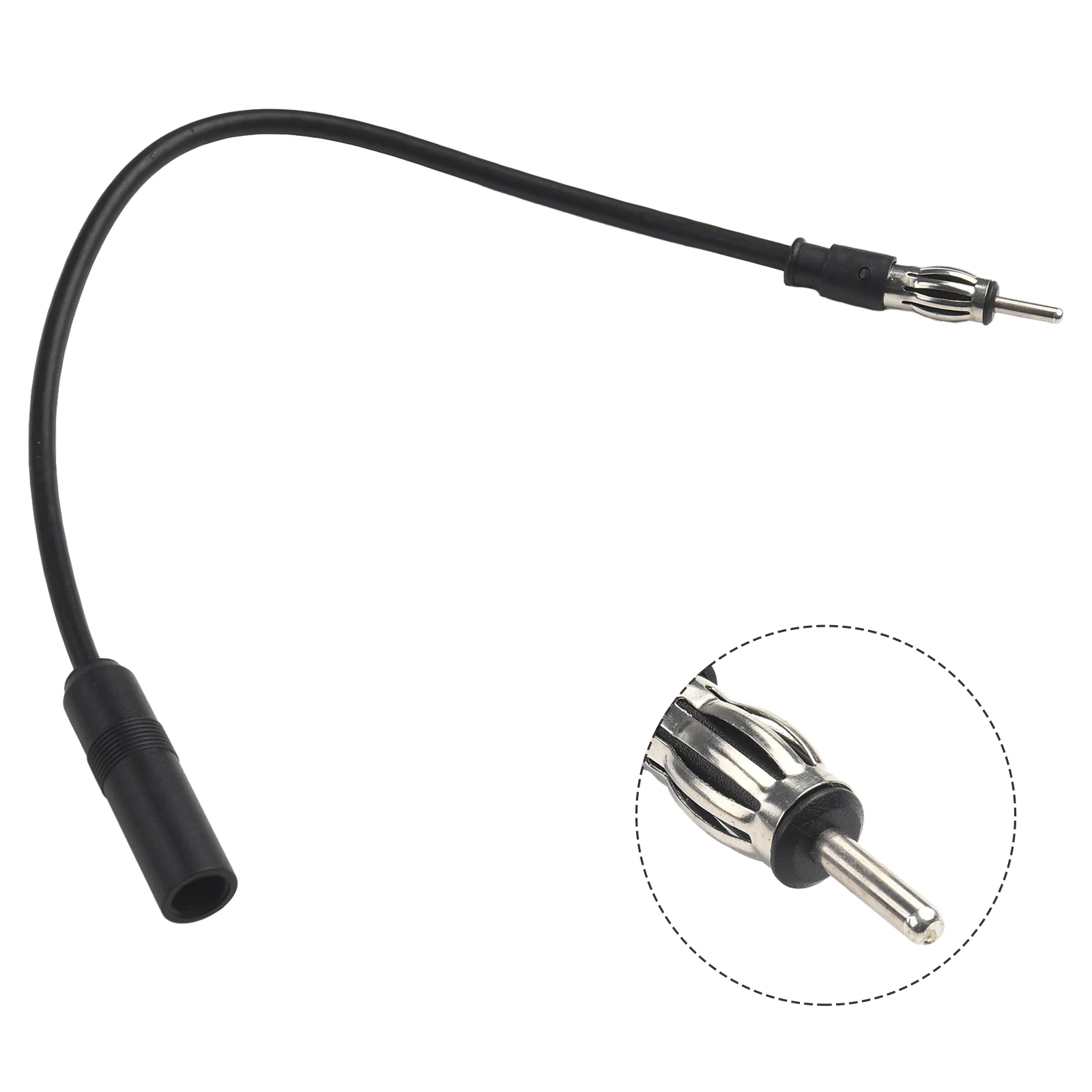 New FM Radio Antenna Extension Cable Cord Portable Universal  Accessory Car Audio Modification Male And Female Extension Cable