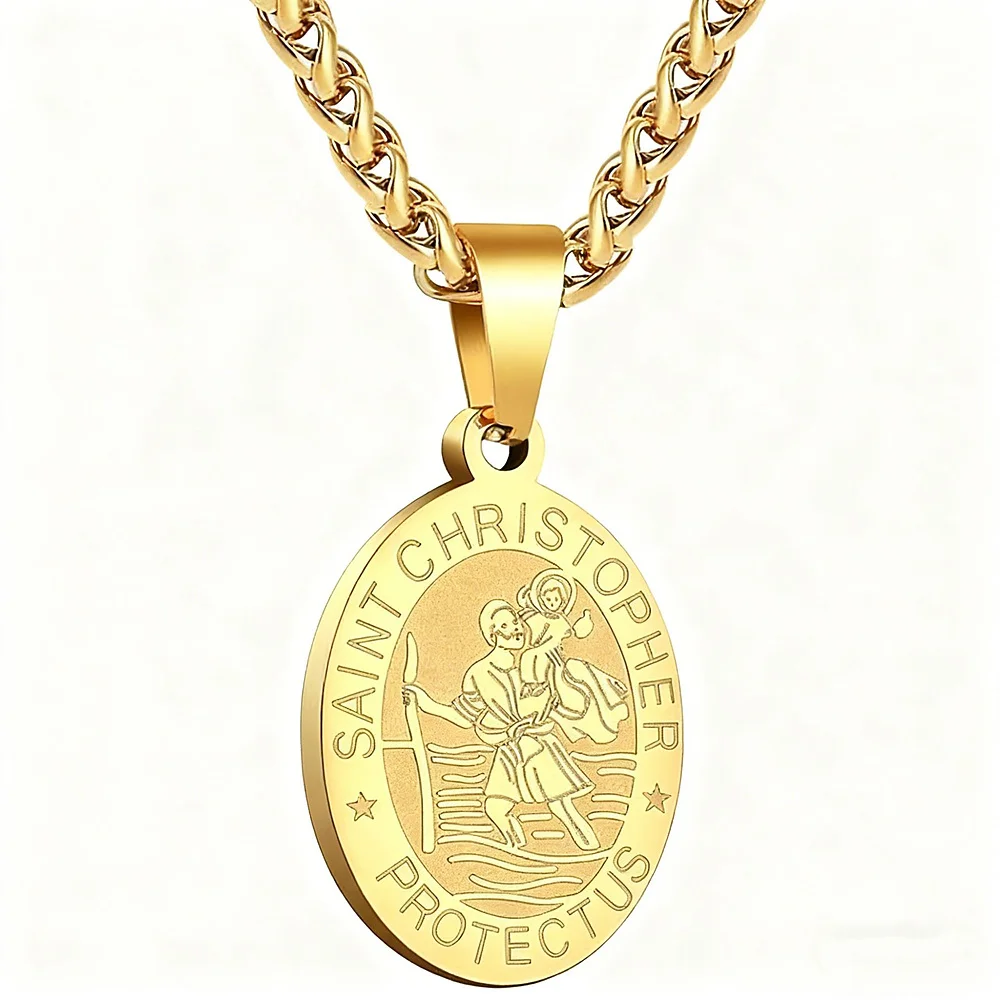 Einfache Herren-Halskette mit quadratischem silberfarbenem Edelstahl-Anhänger, Retro-Schlangenkette, Hip-Hop-Schmuck, Damen-Halskette, Accessoire – Detail 4