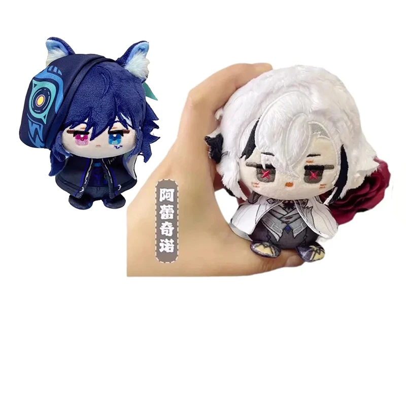 

Genshin 12cm Arlecchino Plush Dolls XMAS Soft Plushies Cartoon Chasca Gifts Stuffed Toy Ororon Pendant Dolls Collection