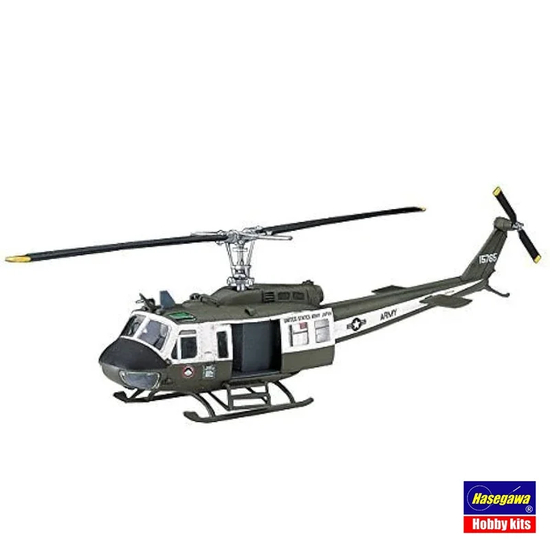 Hasegawa  Assembled aircraft  Model Kit 00141 Bell UH-1H Iroquois 1/72