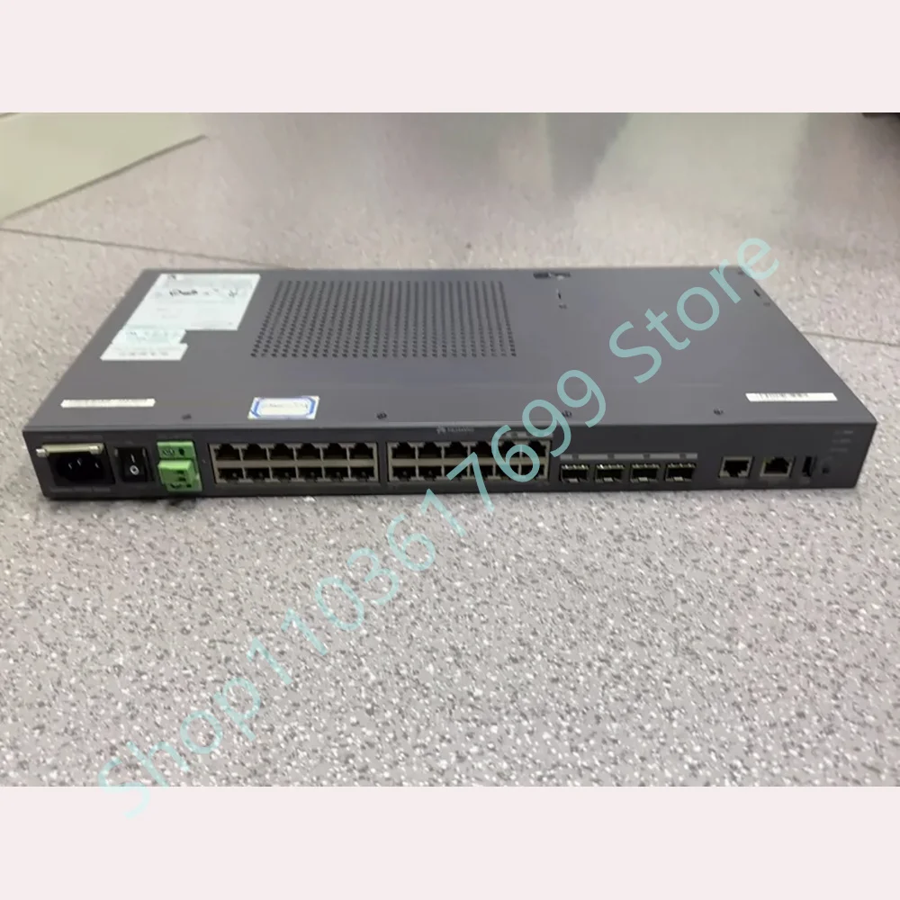 Para HUAWEI 24 puertos Gigabit Ethernet 4 puerto óptico SFP interruptor de gestión de red multiplexado S5324TP-SI