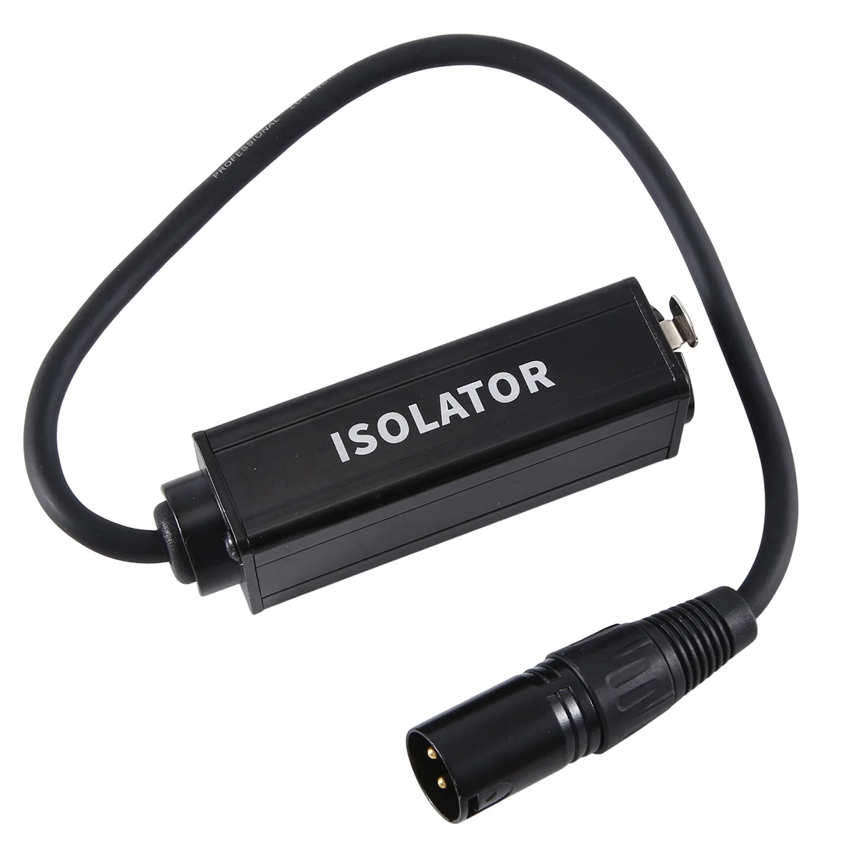 Audio Cable Isolator XLR Eliminates Noise Ground Loop Audio Isolator Current Sound Eliminates Noise, Female to Male