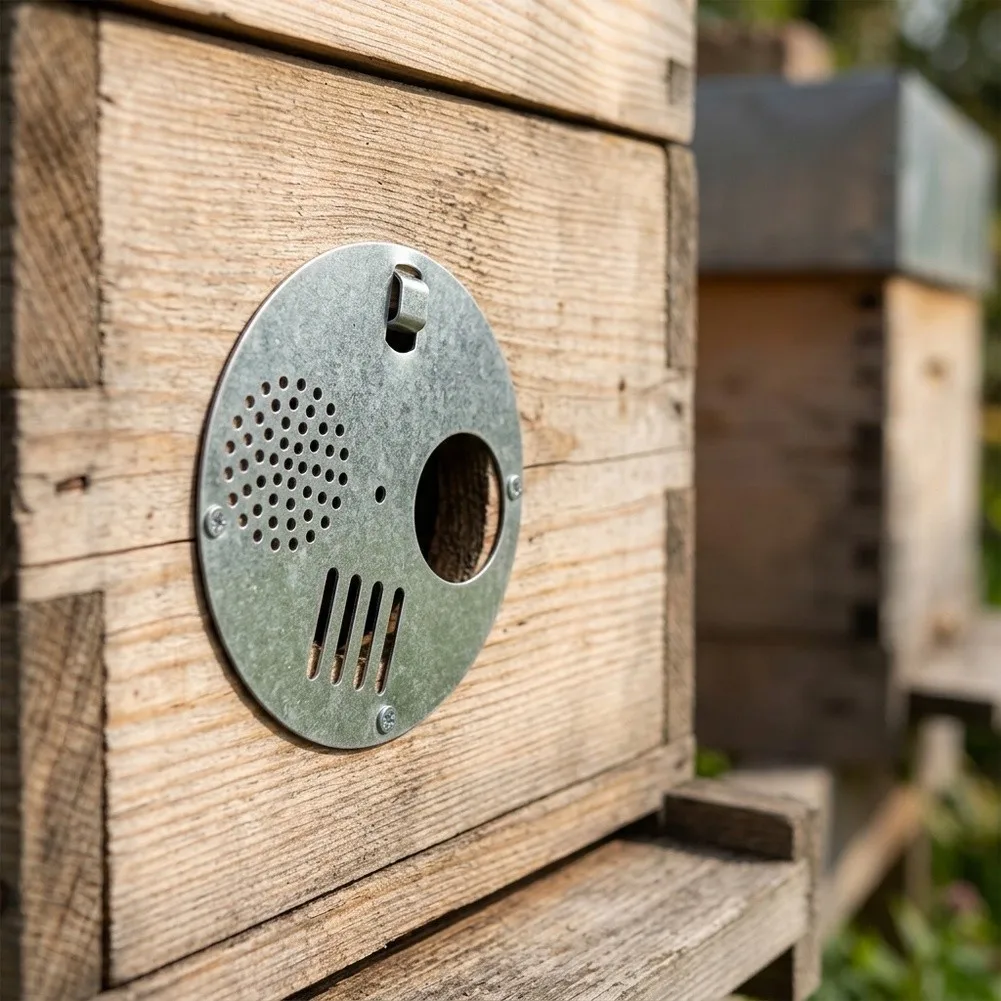 10-30-pcs-galvanized-iron-beehive-entrance-disc-492inch-round-hive-gate-protector-for-beekeeping-tools-swarm-control
