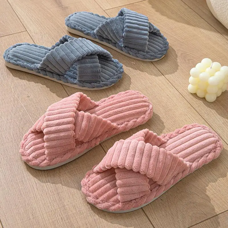 

Повседневные женские тапочки: роскошные дизайнерские домашние туфли-балетки, элегантные весенне-осенние модные комнатные шлепанцы с мягкой подошвой и открытым носком