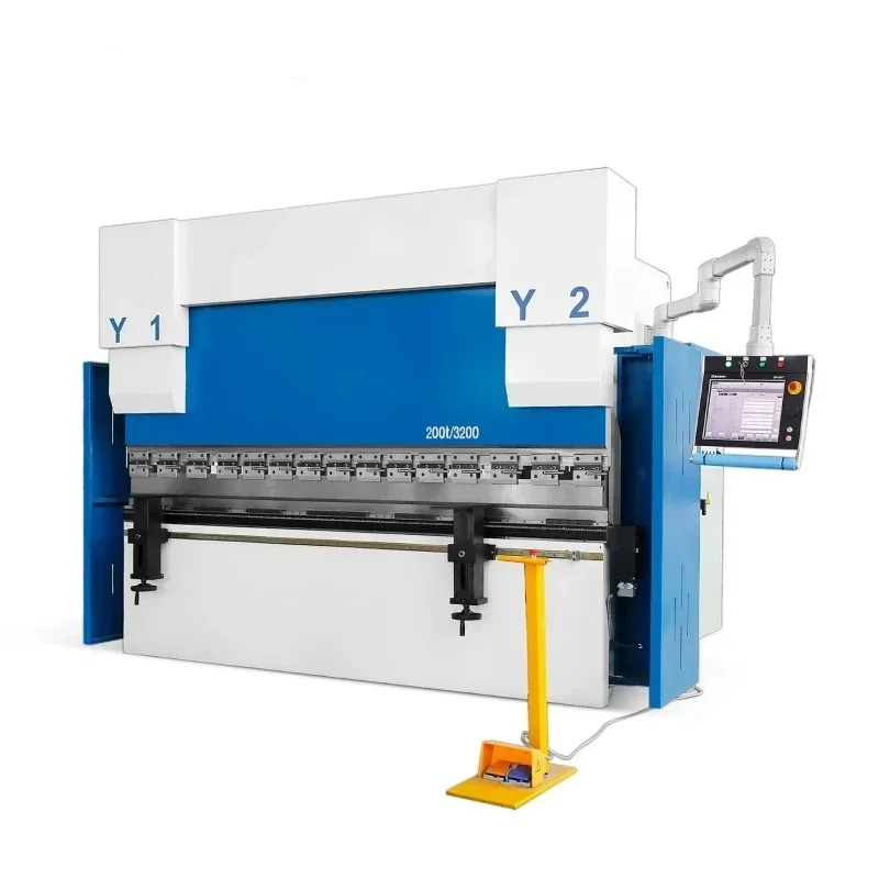 200t/3200mm Metal Folding Servo Hydraulic CNC Press Brake Machine with Delem Da41t System