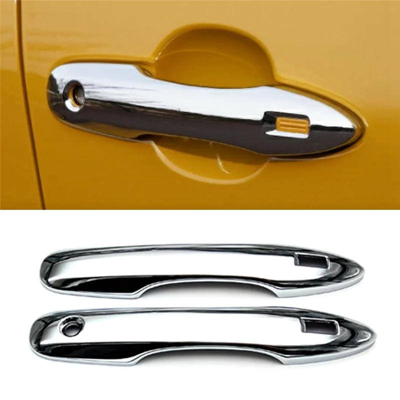-A60I سيارة كروم غطاء مقبض الباب ديكور ملصق الملحقات الخارجية لنيسان سيرينا C28 2022 2023 #6