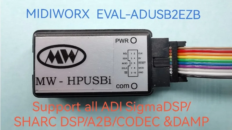 SigmaDSP USBi Emulator/EVAL-ADUSB2EBZ