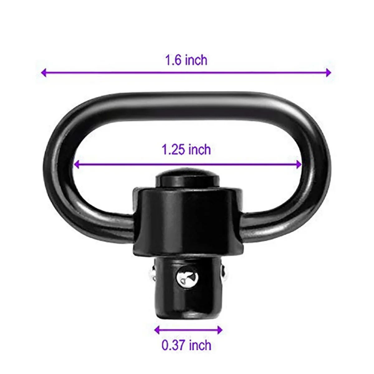 1/2PCS QD Sling Swivel Quick Release Scope Mount Adapters Heavy Duty Hunting Gun Accessories