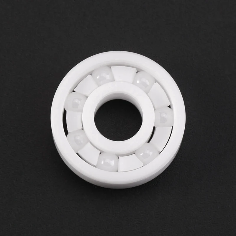 8X 608 Full Ceramic Bearing ZrO2 Ball Bearing 8mmx22mmx7mm Zirconia Oxide Bearing