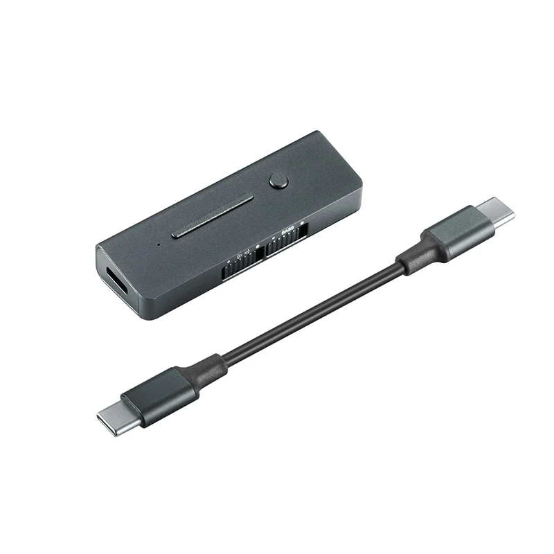 XDUOO LINK2 المحمولة فك مضخم ضوت سماعات الأذن 3.5 مللي متر الناتج USB TYPE-C إلى TYPE-C البرق DSD256 USB DAC LINK 2 سماعة أمبير