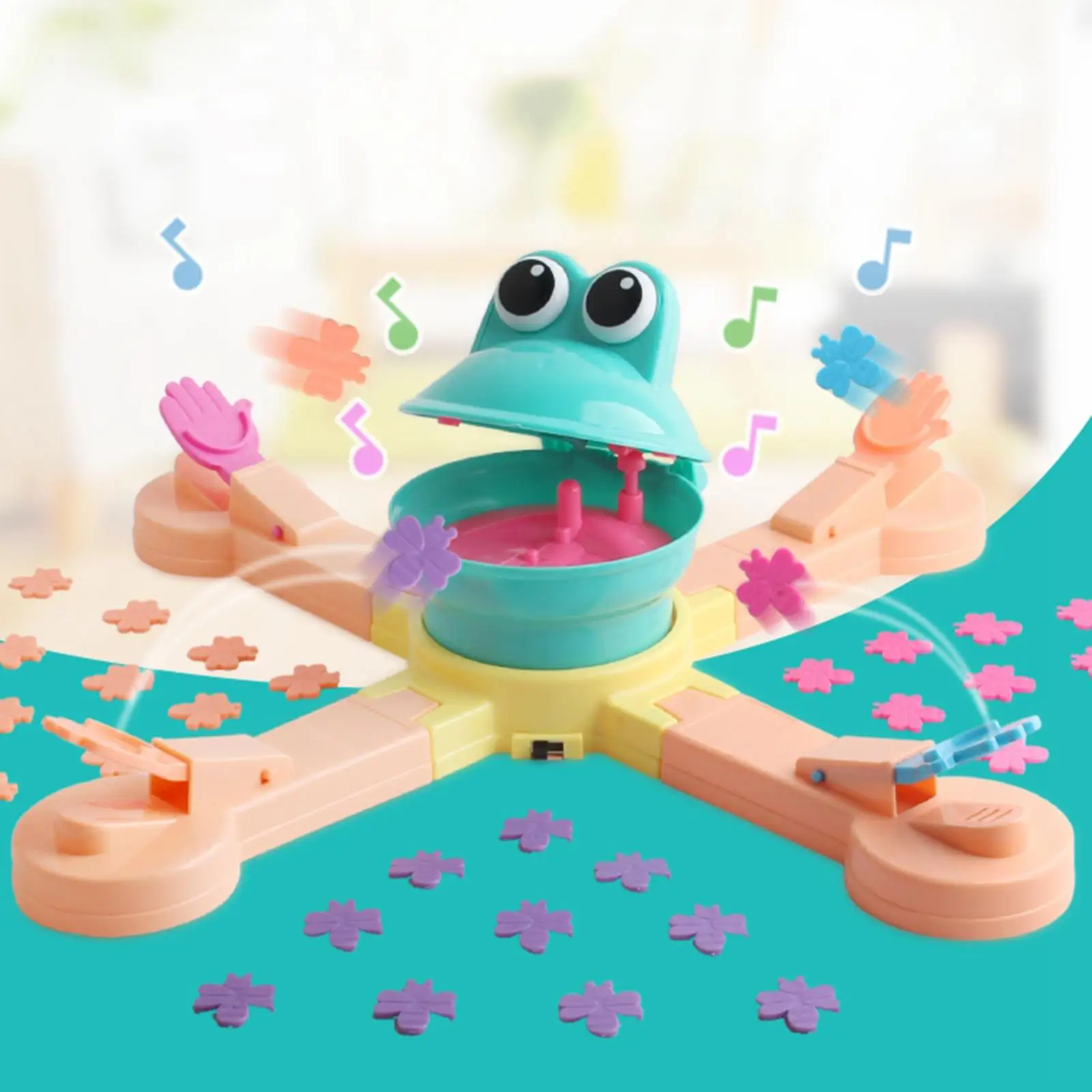 

Kids Feed The Frog Game Boy Girls Board Game Funny Toy