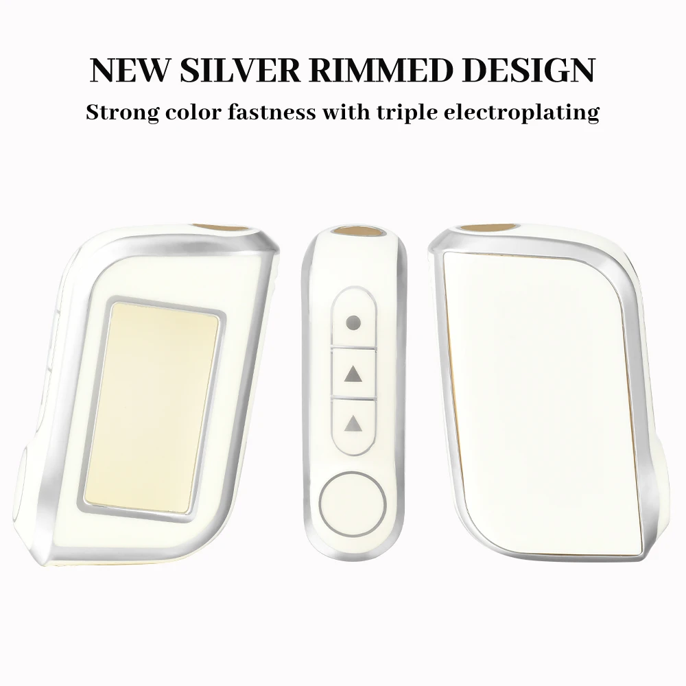 For Starline B9 B91 B6 B61 A91 A61 V7 Russian Two Way Version LCD Car Key Case Key Fob Cover Accessories Soft TPU Key Protector