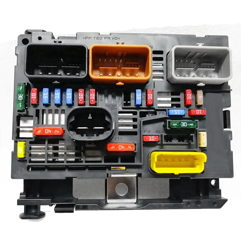 

New Engine Fuse Box BSM R05=R20 9675879480 9809742880 6500ET For Peugeot 307 308 408 Citroen C4 Bonnet Servo Box Assy