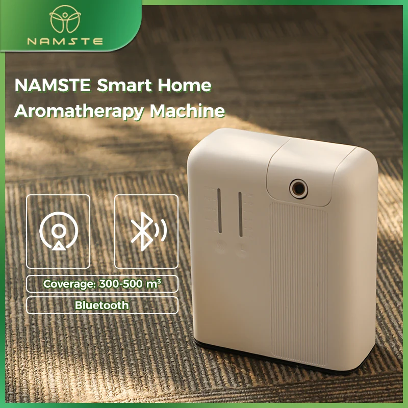 

NAMSTE Aromatherapy Smart Bluetooth Aromatherapy Oil Diffuser USB HVAC Hotel Air Freshener 500m³ Cover PP Material 300 Capacity