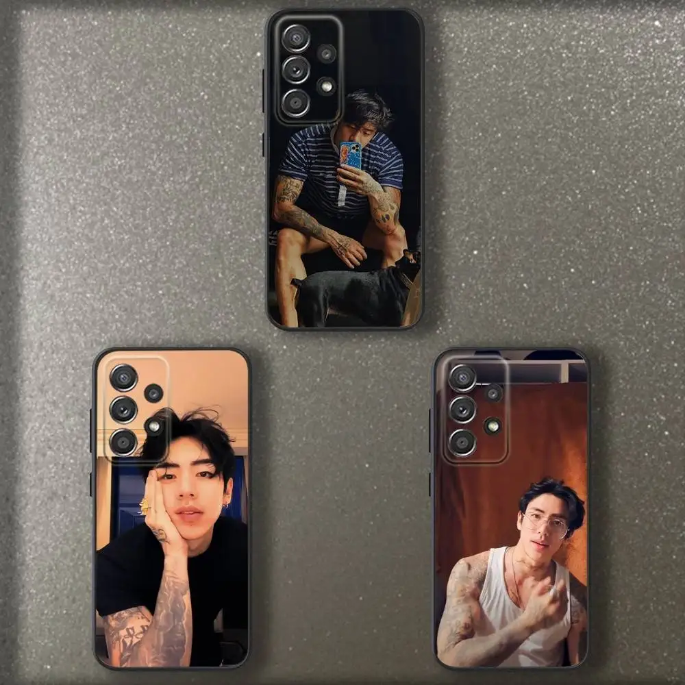 

Singer C-Christian Y-Yu Phone Case For Samsung S 25,24,23,22,30,21,10,9,Ultra,Plus,Lite,FE,4,5 G Soft Black Case