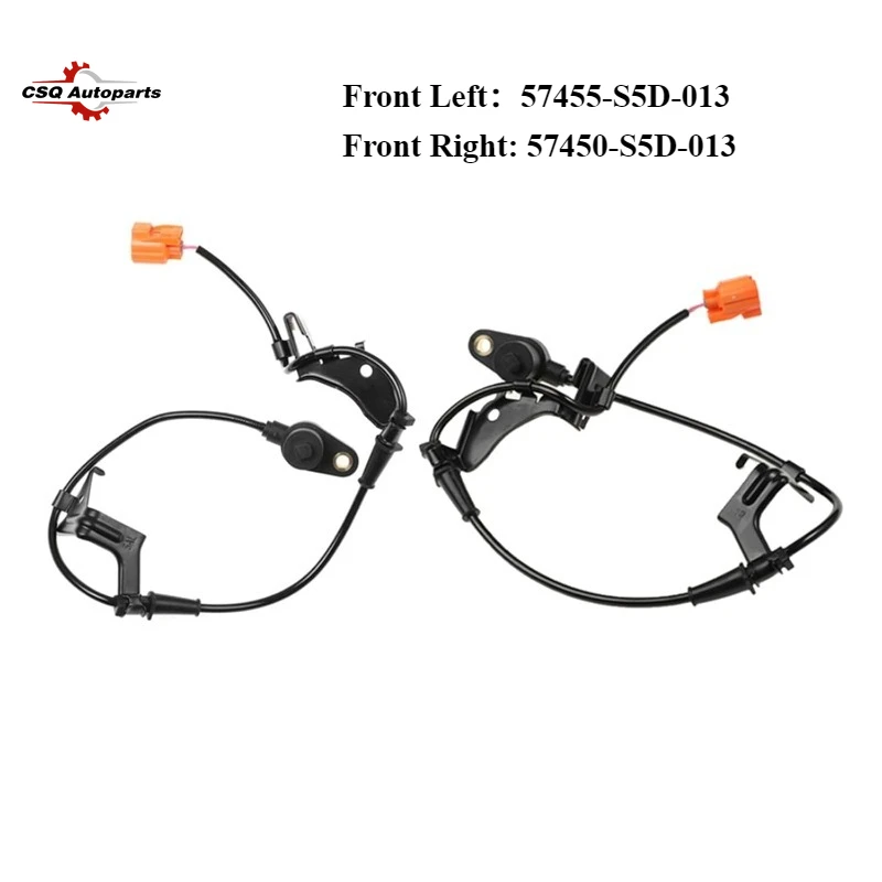 

57450-S5D-013 For HONDA CIVIC 1.7L 57455-S5D-013 Front Left/Right ABS Wheel Speed Sensor NewCar Spare Parts