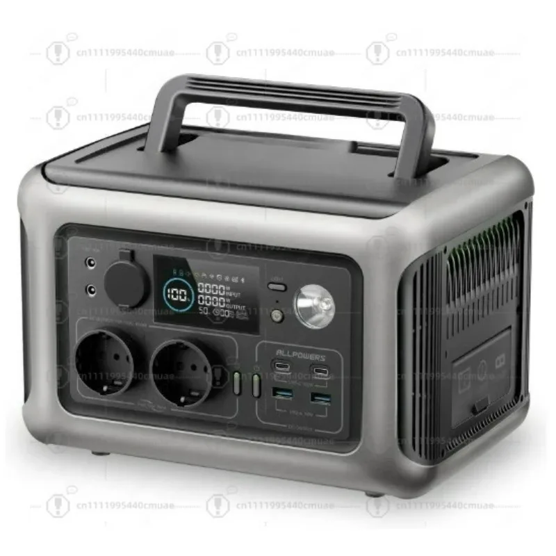 Portable Power Station  Battery With 600W AC Outlets Outdoor Camping RV Home