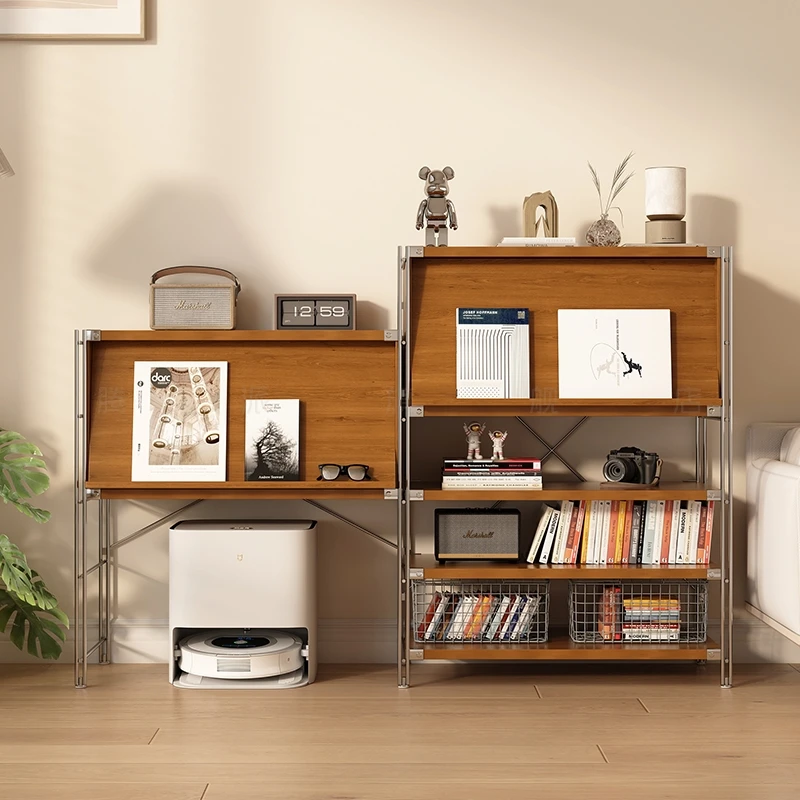 

Bauhaus style shelf Home storage display stand Multi-layer storage rack Multifunctional living room Floor magazine cabinet
