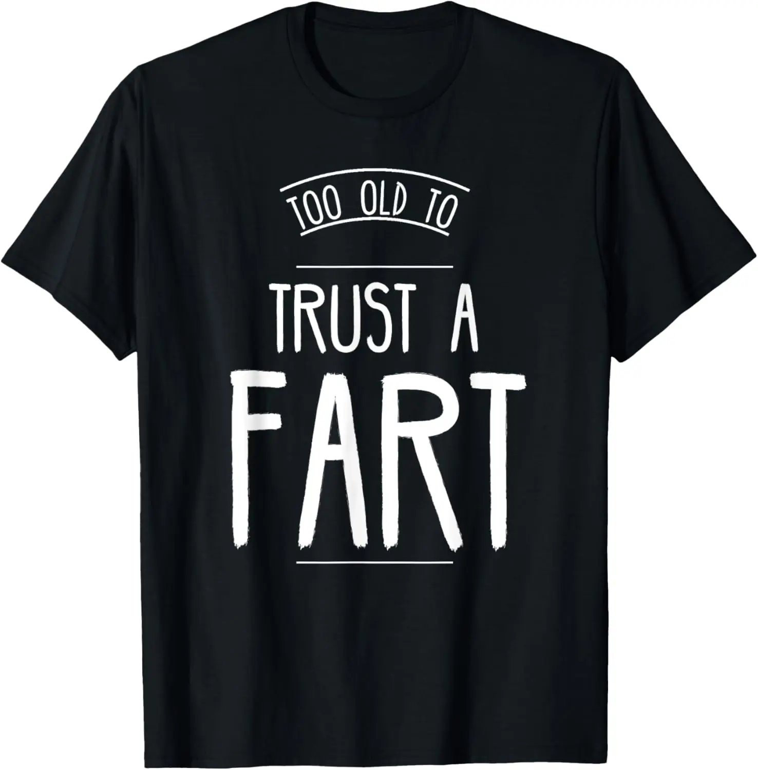 Забавная футболка Trust A Fart Happy Sixty с подарком Gag на 60-летие с надписью