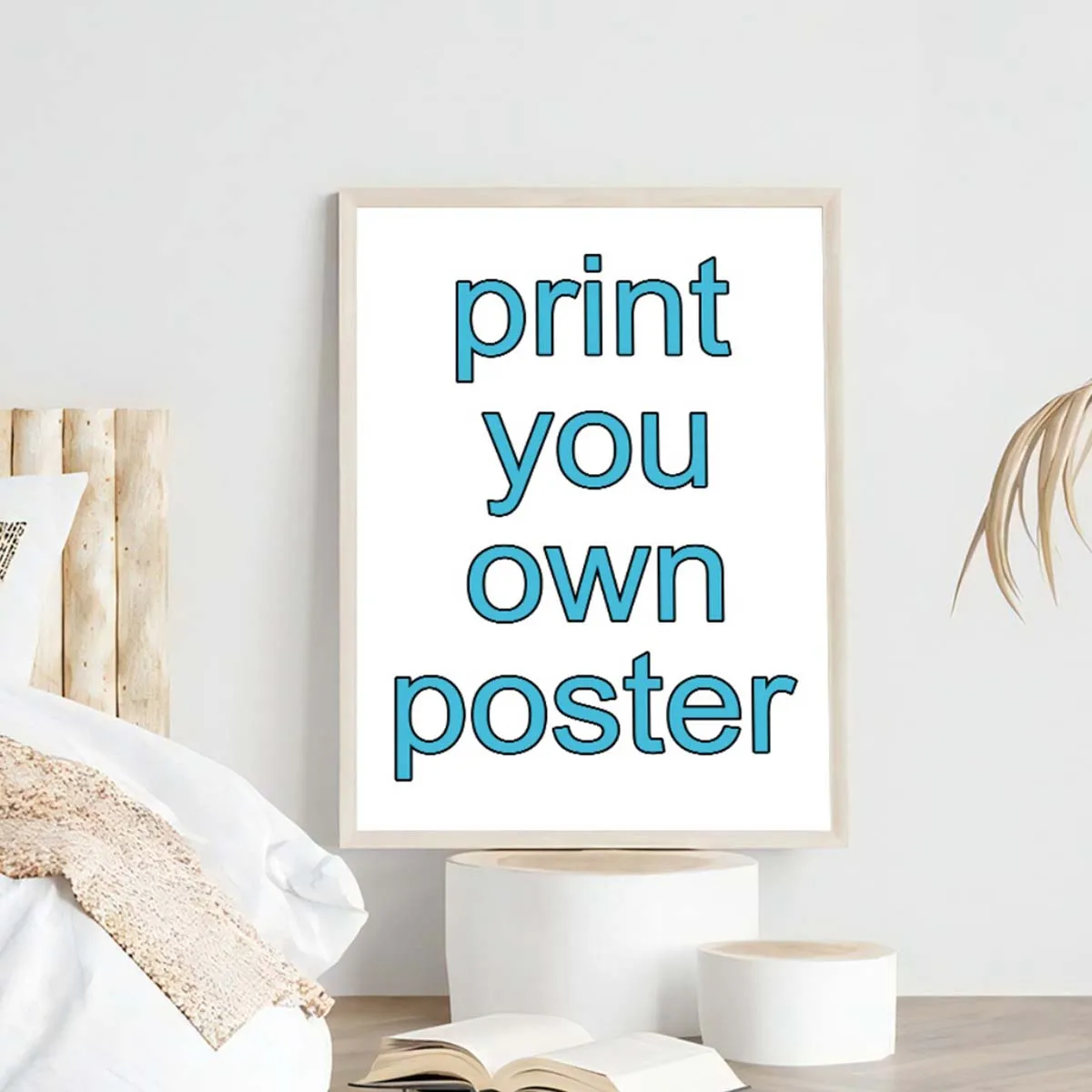 Custom Canvas Prints Personalized Photo Poster for Family Life Pets Weddings Birthdays Landscape Wall Art Home Decor Gifts