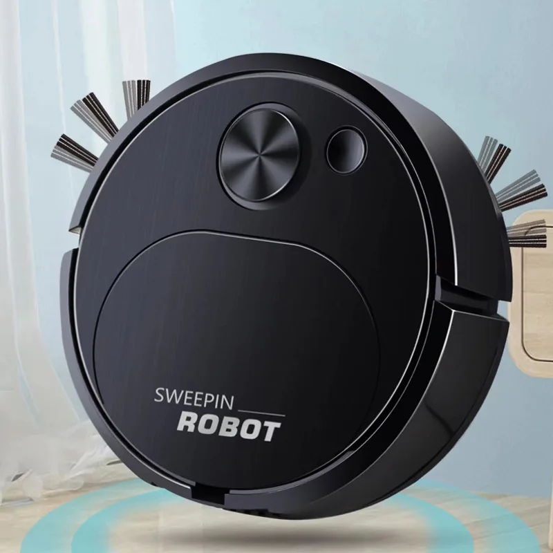 Smart Robot USB Sweeping Robot Vacuum Cleaner Mopping 3 In 1 Smart Wireless 1500Pa Dragging Cleaning Sweep Floor For Home Office