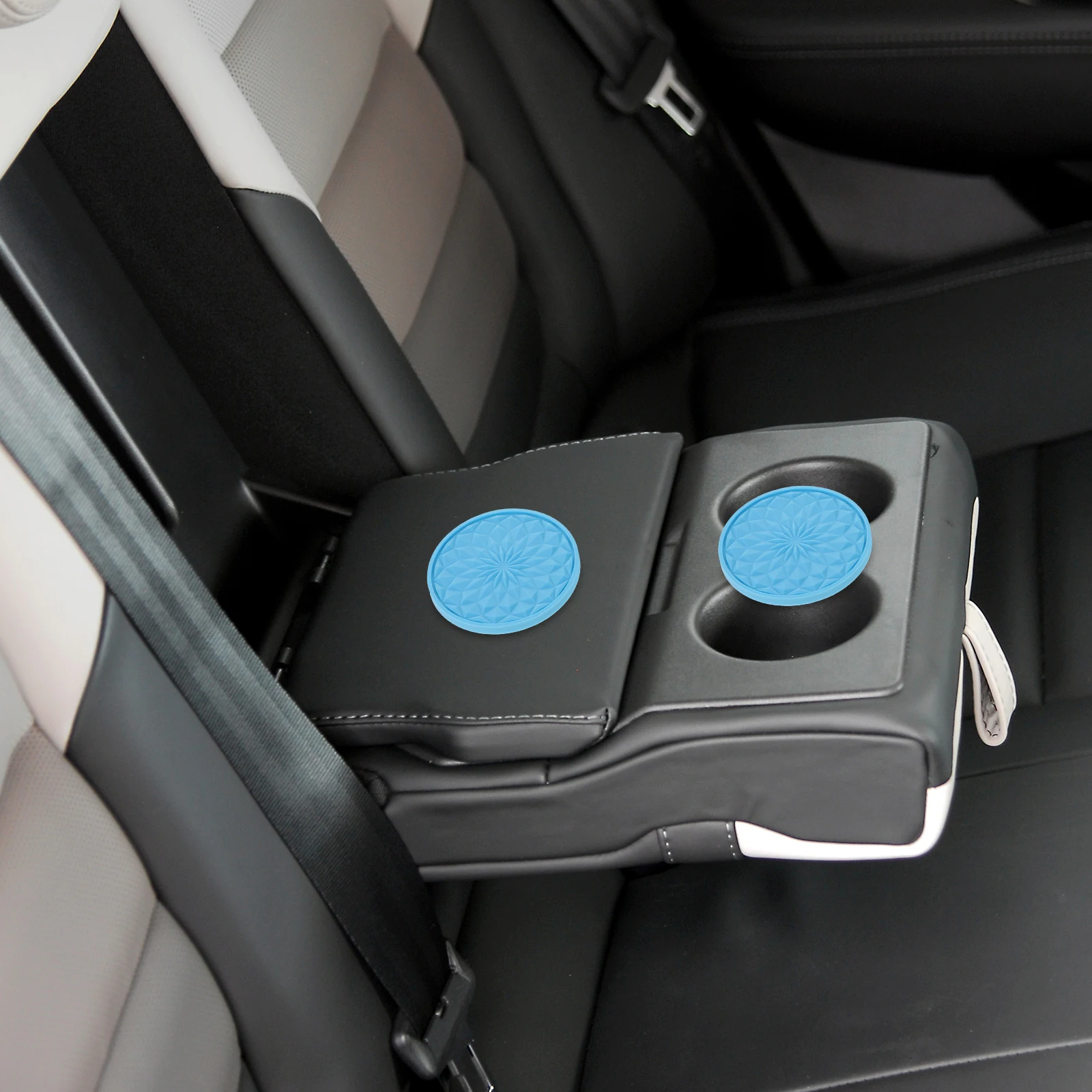 

4 Pcs Car Water Coaster Cup Holder Coasters Dining Table for Cars Pvc Automotive