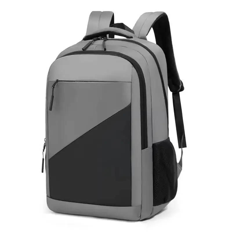 

Waterproof Business Sling Bag Men Stripe Large Capacity Shoulder Backpack Zip Pouch Laptop Compatible Multi-Functional Backpack