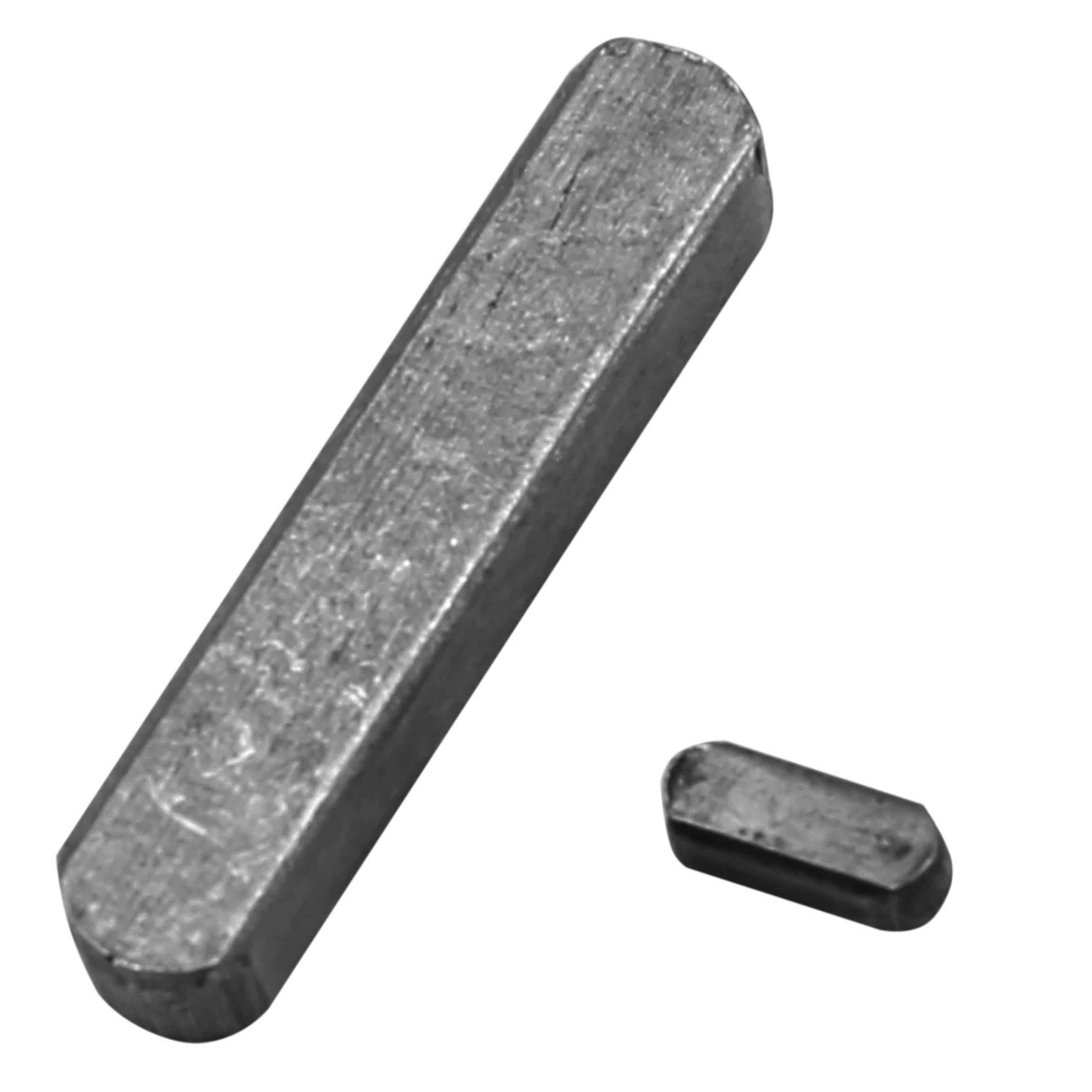 THIVN-140Pcs Key Stock Assortment 10Mm X12mmx 16Mm X20mm X25mm X30mm Key Stock Keystock Round Ended Feather Key Parallel Drive S