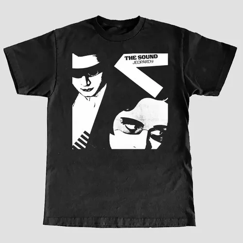 The Sound Band Jeopardy album unisex black T-shirt pure cotton all-season streetwear shirt  men t shirt graphic t shirts