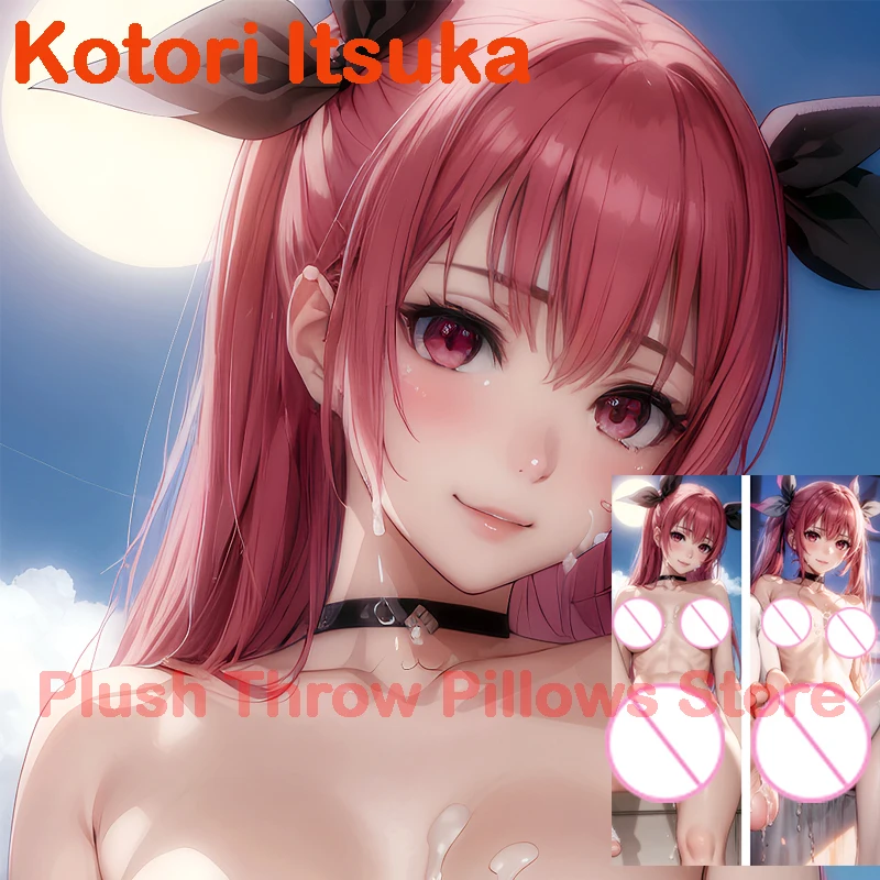 Dakimakura anime Kotori Itsuka Double-sided Print Life-size body pillows cover Adult pillowcase