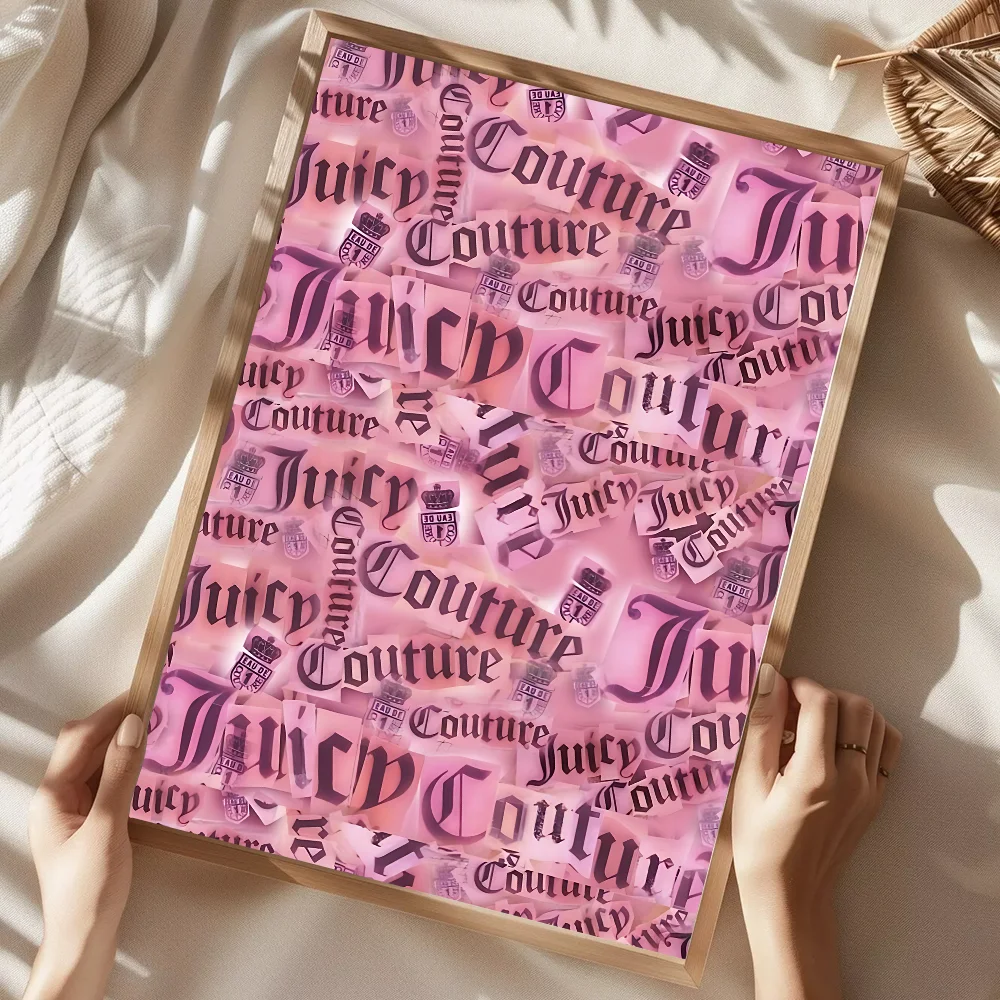 J-Juicy C-Couture Poster für Zuhause, Wohnzimmer, Schlafzimmer, Bar, Café, Kunstdekoration – Detail 4
