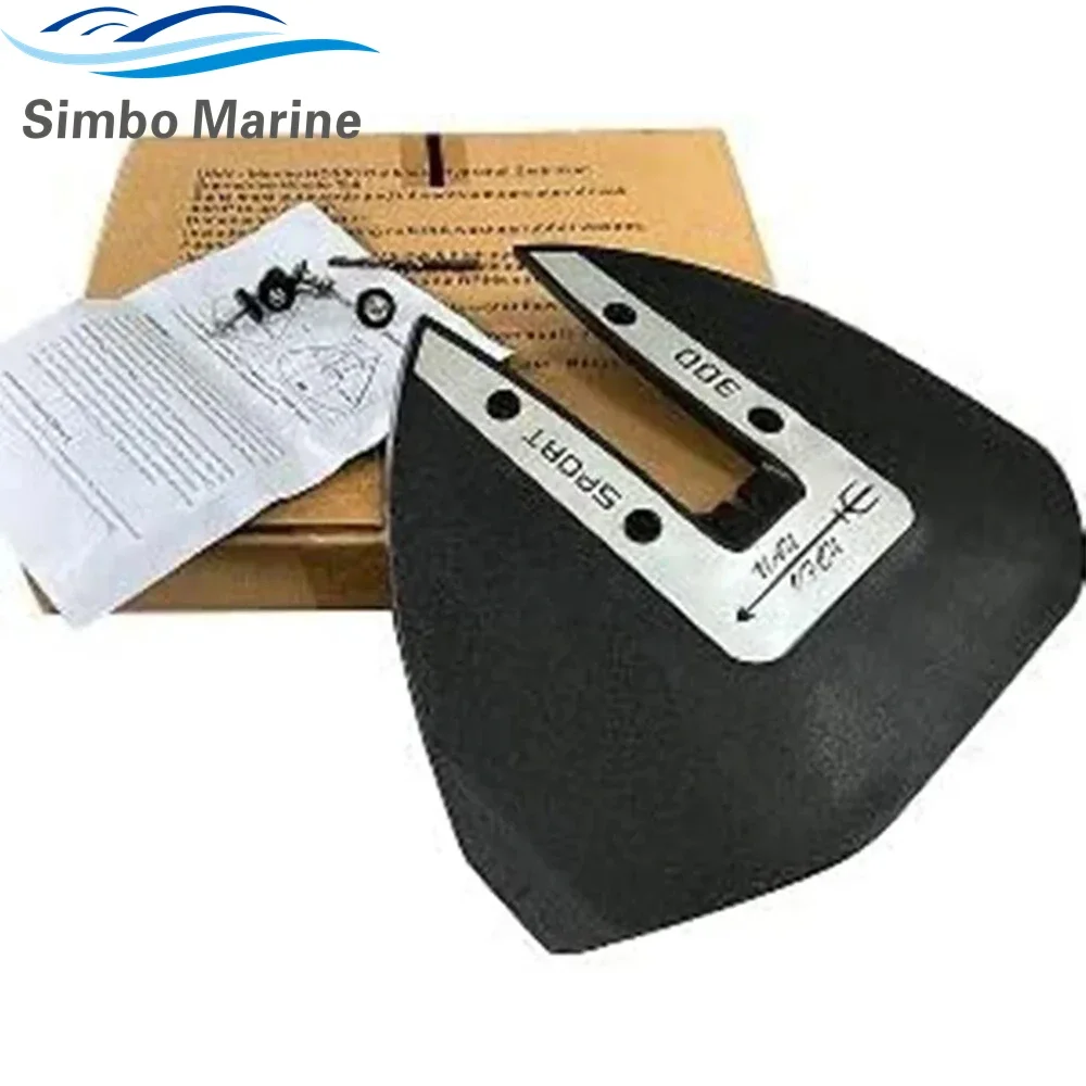 Sport 300 Universal FO2003 Hydrofoil Stabilizer Fin Kit for Outboard and Stern Drive Motor Engines with Whale Tail Style