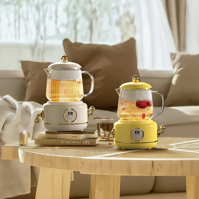 600мл для сохранения здоровья горшок электрический чайник портативный варительный кубок варится вода чайник подогрева кубок мини-чайник для офиса дома 220V
