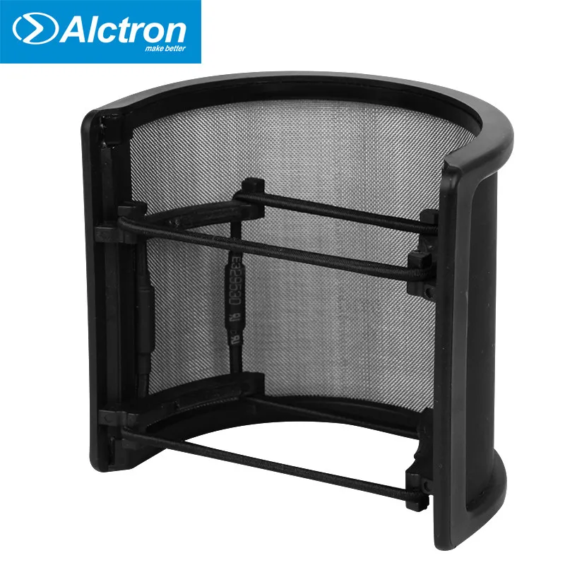 Alctron Microphone multi-layer Pop Filter Noise Reduction Wind Shield U Type Blowout Prevention Net stable structure sturdy PF06