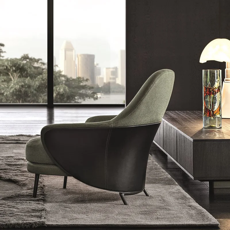 ！@Wholesale Luxury Indoor Chaise Lounge Chair Stainless Steel Stainless Steel OED and ODM Accepted Leisure Lounge Chair