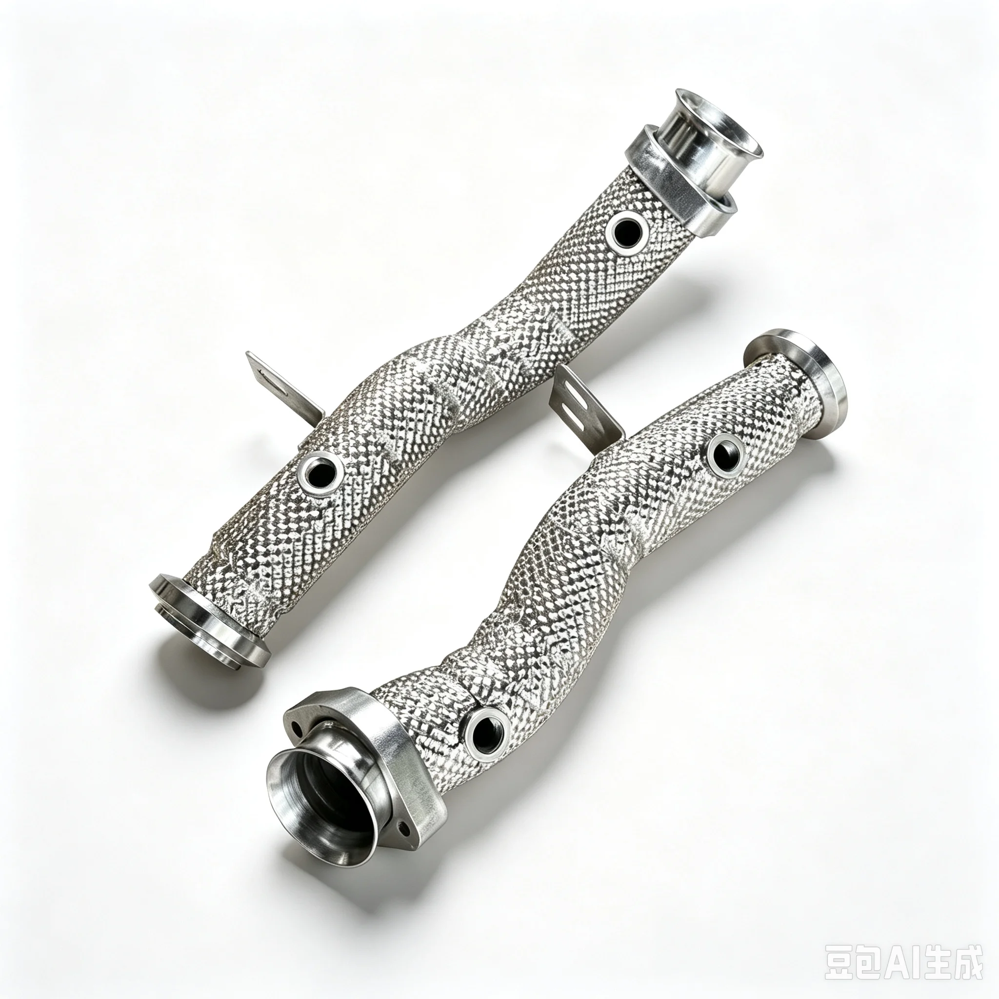 Performance Catless Downpipe Fits for Mercedes‑Benz W205 3.0T C43 C400 C450 E43 E400 M276 Engine 2017+
