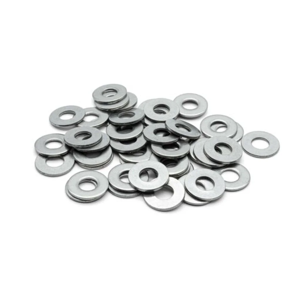 Stainless Steel 304 Flat Washer Assortment 495PCS for M3 M5 for m6 M8 for m10 Bolts Used in Manufacturing and Maintenance