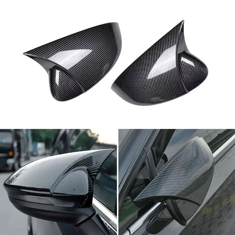 

For VW Golf 8 MK8 GTE GTD GTI R-Line 2020 2021 2022 Car Accessories Side Rearview Mirror Cap Cover Decoration Trim