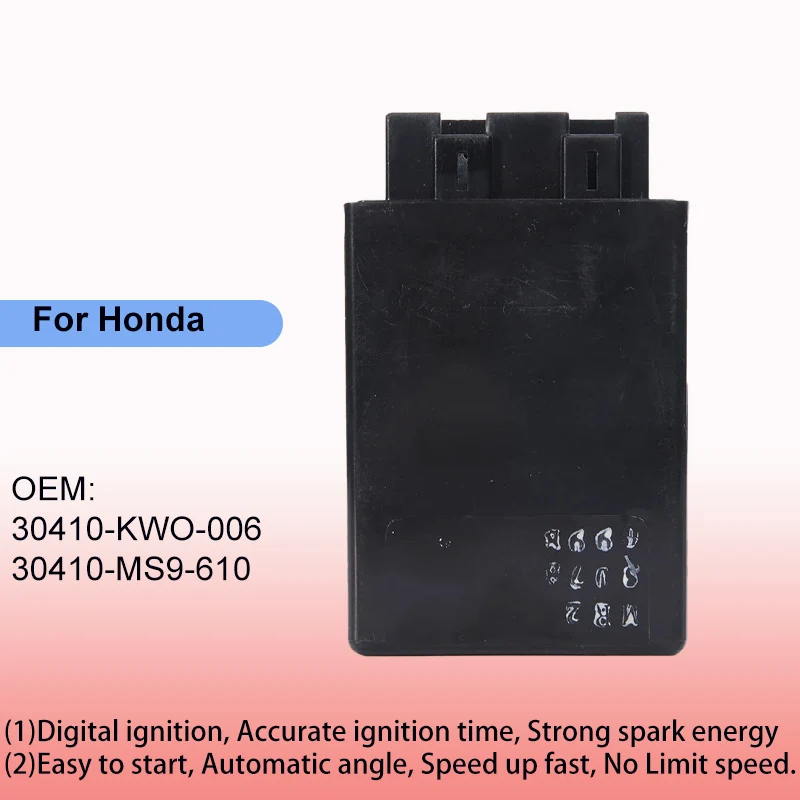 

Electrical Digital Ignition CDI ECU Igniter Stable Output Starter Ignitor For Honda BROS400 NT400 BROS600 NTV600 1987-1993