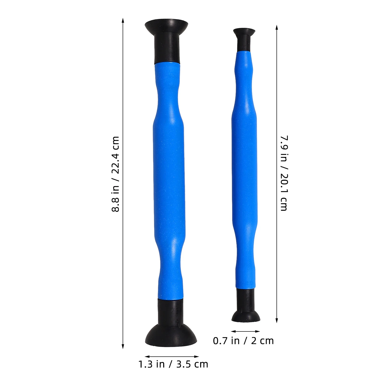 

2pcs Suction Cup Sticks Automotive Compact Lightweight Lapping Stick For Car Engine Valve Repair Suction Cup Grinding Auto